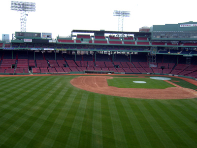 fenway park green monster seats view