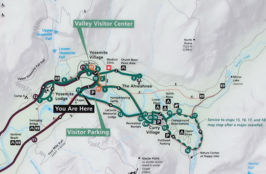 Our National Parks » Shuttle driver helps visitors enjoy Yosemite