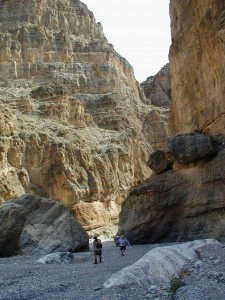 Fall Canyon below the dry-fall, Death Valley by The National Park Service